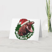 American Xmas Morning Feiertagskarte (Rückseite)