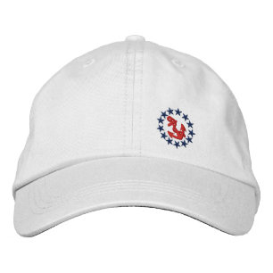American Yacht Flag Ensign Nautical Embroidery Bestickte Kappe