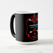 American Zivil War Metal Detection Club Verwandlungstasse (Vorderseite Links)