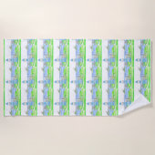 Americana 2 Leuchtturm Strandtuch (Vorderseite)