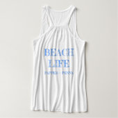 Americana 2 Leuchtturmtank Tank Top (Design Rückseite)