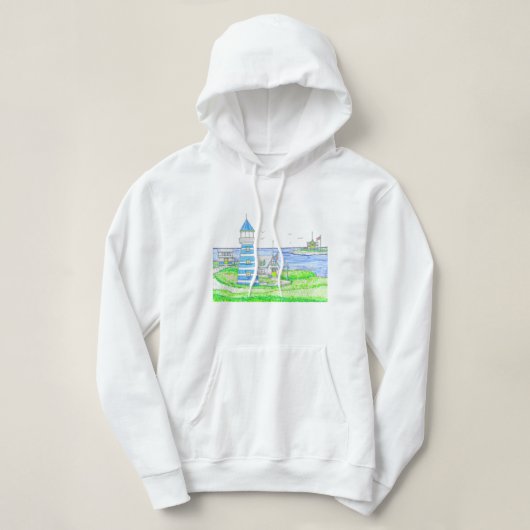 Americana 2 Lighthouse Hoodie Sweatshirt (Design vorne)