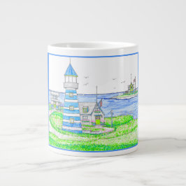 Americana 2 Lighthouse Jumbo-Tasse