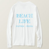 Americana 2 Lighthouse Long Sleeve Tshirt (Design Rückseite)