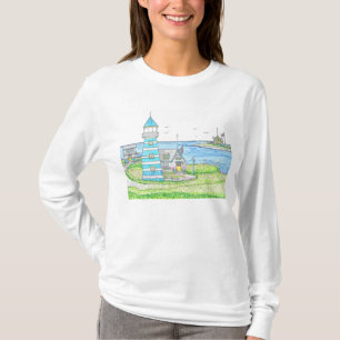 Americana 2 Lighthouse Long Sleeve Tshirt