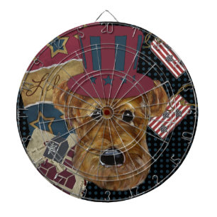 AMERICANA AIREDALE DARTSCHEIBE