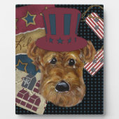 AMERICANA AIREDALE FOTOPLATTE (Vorderseite)