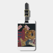 AMERICANA AIREDALE GEPÄCKANHÄNGER (Vorderseite vertikal)