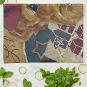 AMERICANA AIREDALE HANDTUCH (Gefaltet)