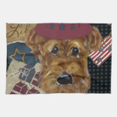 AMERICANA AIREDALE HANDTUCH (Horizontal)