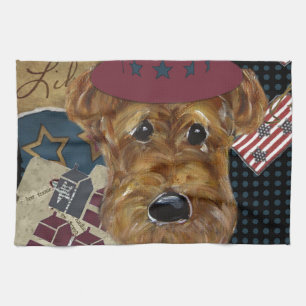 AMERICANA AIREDALE HANDTUCH