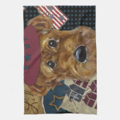 AMERICANA AIREDALE HANDTUCH (Vertikal)