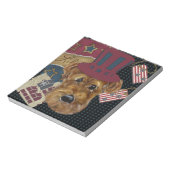 AMERICANA AIREDALE NOTIZBLOCK (Rotiert)