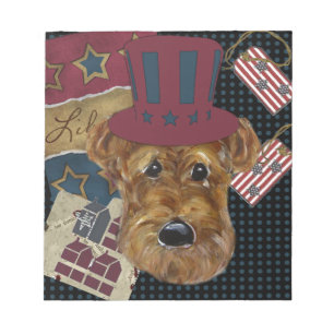 AMERICANA AIREDALE NOTIZBLOCK