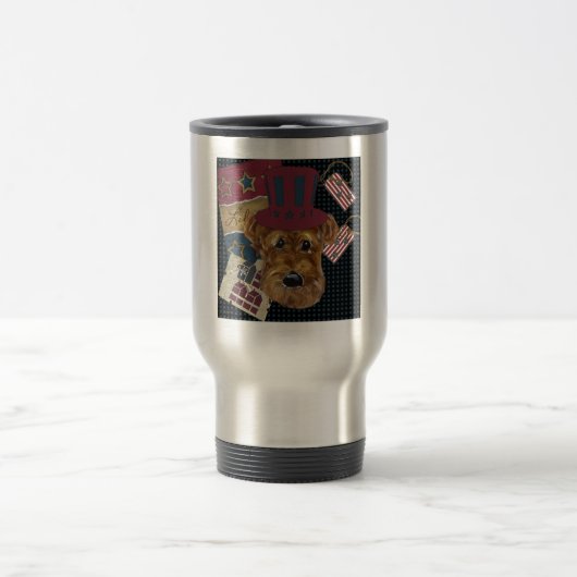 AMERICANA AIREDALE REISEBECHER (Mittel)