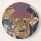 AMERICANA AIREDALE UNTERSETZER (Vorne)