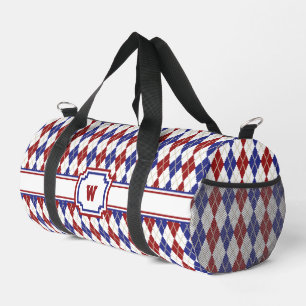 Americana Argyle Duffle Bag
