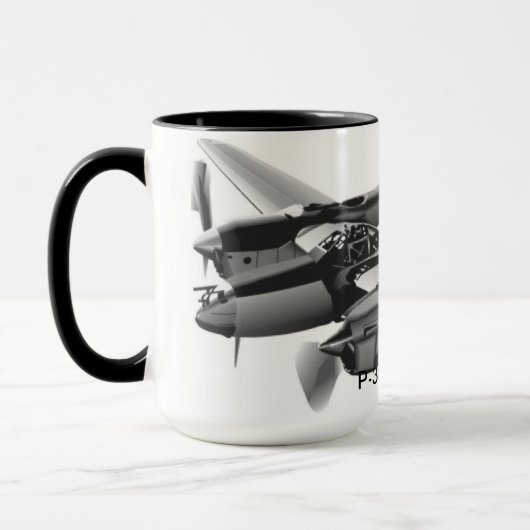 Americana:  Blitz P-38 Tasse (Links)