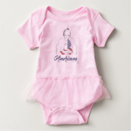 Americana Bodysuit Tutu II Baby T-shirt
