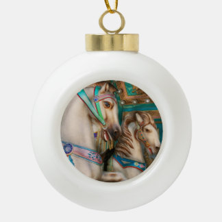 Americana - Carousel beauties Keramik Kugel-Ornament