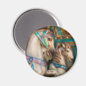 Americana - Carousel beauties Magnet (Vorderseite/Rückseite)