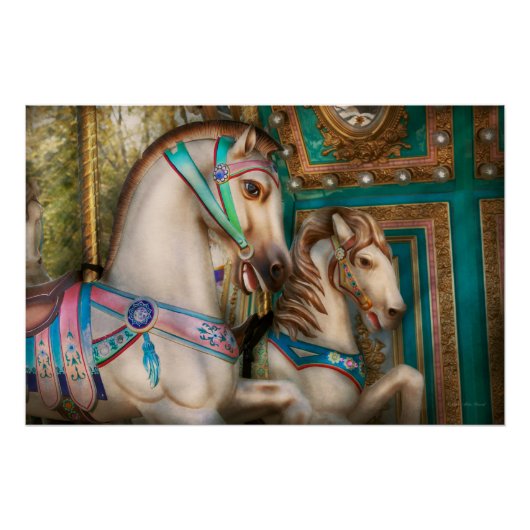Americana - Carousel beauties Poster (Vorderseite)