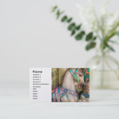 Americana - Carousel beauties Visitenkarte (Stehend Vorderseite)