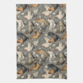 Americana Chicken Kitchen Handtücher (Vertikal)