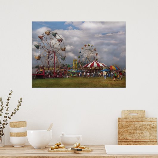 Americana - Circus Poster (Küche)