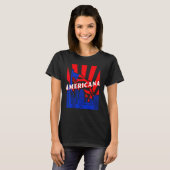 Americana, City, Flag, BJJ, Jiu-Jitsu, MMA, Fighti T-Shirt (Vorne ganz)