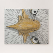 Americana Eagle Face Puzzle (Horizontal)