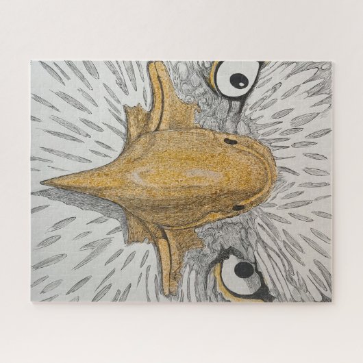 Americana Eagle Face Puzzle (Horizontal)