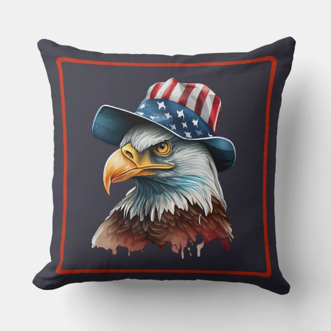 Americana Eagle  Kissen (Vorderseite)