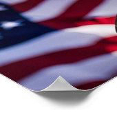 Americana Eagle Poster (Ecke)