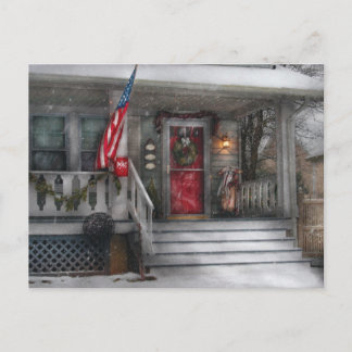 Americana - Eine Hommage an Rockwell Postkarte