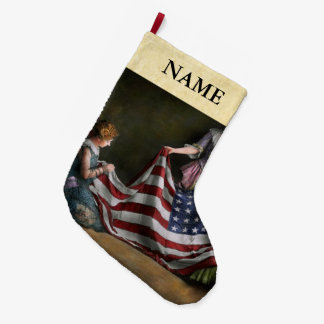Americana - Flagge - Geburtsjahr der amerikanische Großer Weihnachtsstrumpf
