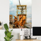 Americana - Freiheitsstatue - Halbgekleidet 1883 Poster (Heimbüro)