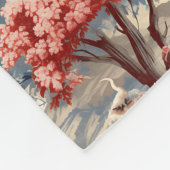 Americana-Garten-Toile Fleecedecke (Ecke)