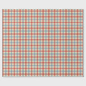 Americana Gingham Geschenkpapier (Flach)