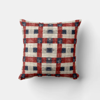 Americana-Gitter-Wurfkissen Kissen