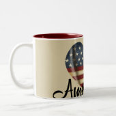 Americana Heart Tasse (Links)