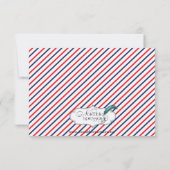 Americana Hearts Wedding Save the Date (Rückseite)