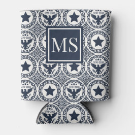 Americana Heritage Eagle Medallion Monogram Dosenkühler