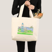 Americana Jumbo Tote Bag Stoffbeutel (Vorderseite (Produkt))