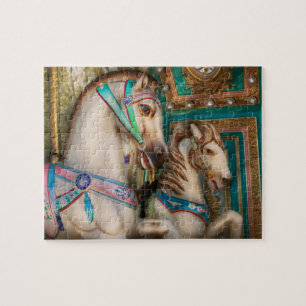 Americana - Karussell-Schönheiten Puzzle