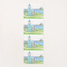 Americana Lighthouse 2 Yoga Mat