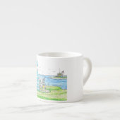 Americana Lighthouse Espresso Tasse (Vorderseite Rechts)