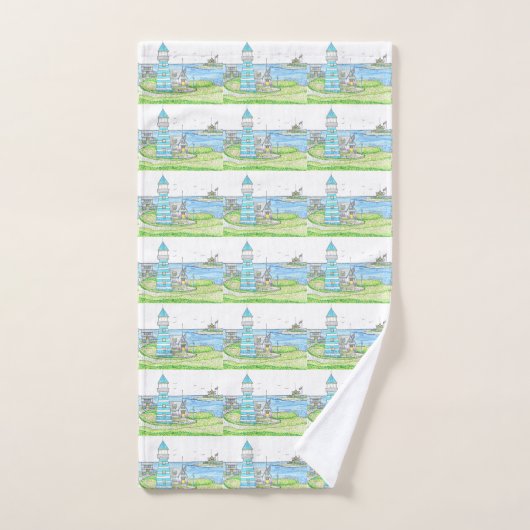 Americana Lighthouse Handtuch (Handtuch)