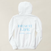 Americana Lighthouse Hoodie Sweatshirt (Design Rückseite)
