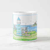 Americana Lighthouse Jumbo-Tasse (Vorderseite)